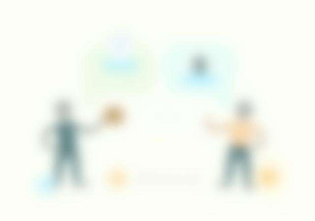 Illustration of people communicating